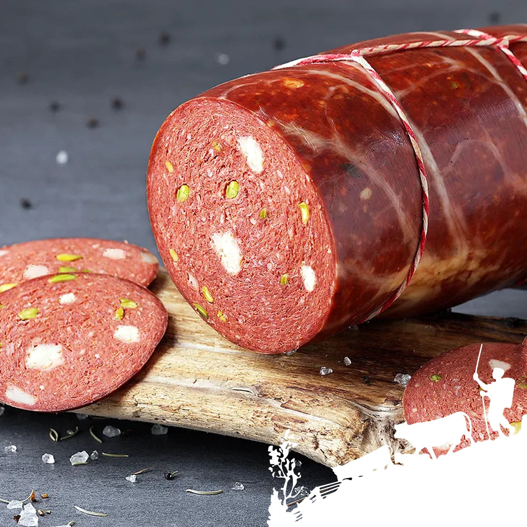 Isıl İşlem Görmüş Hellimli Fıstıklı Sucuk